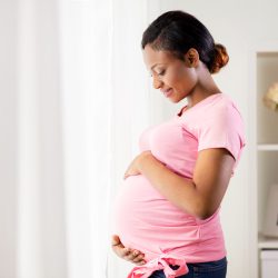 Pregnant African American Woman